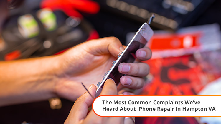 iPhone repair service in Hampton VA
